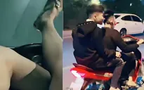 Xử lý ”quái xế” lái xe máy bằng chân, đăng video lên Facebook