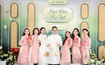 Dàn Hoa hậu, người đẹp phù dâu trong lễ ăn hỏi của Ngọc Hân