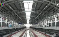 Ga Khu công nghệ cao tuyến Metro số 1 sắp hoàn thành