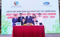 Góp phần cùng chính phủ thực hiện mục tiêu Net Zero 2050, Vinamilk tiếp tục hành trình trồng cây xanh