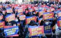 Đình công lớn của nhân viên tàu điện ngầm Seoul, Hàn Quốc