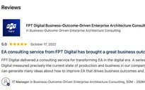 Công ty tư vấn chuyển đổi số của FPT vào danh sách uy tín của Gartner