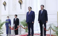 Lễ đón Thủ tướng Phạm Minh Chính thăm chính thức Vương quốc Campuchia