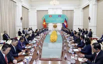 Thủ tướng Phạm Minh Chính hội đàm với Thủ tướng Campuchia