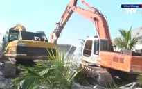 Phú Quốc cưỡng chế biệt thự xây dựng trái phép trên đất bao chiếm