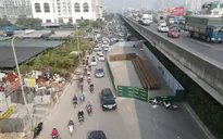 Hà Nội: Yêu cầu sớm khắc phục ùn tắc do thi công trên đường Nguyễn Xiển