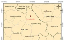3 trận động đất liên tiếp ở Kon Tum