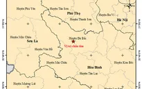 Động đất 3.9 độ tại huyện Đà Bắc, tỉnh Hòa Bình