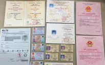 Triệt phá nhanh đường dây sản xuất, mua bán giấy tờ giả