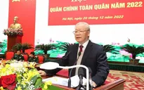 Tổng Bí thư Nguyễn Phú Trọng: Đảng bộ Quân đội phải làm gương, làm mẫu về mọi mặt trong toàn Đảng