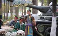 200 chiến sĩ tham gia chương trình thời trang Lính và lụa