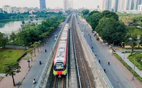 Hoàn thành chạy thử đoạn trên cao đường sắt đô thị Nhổn - ga Hà Nội
