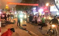 Xe ô tô gây tai nạn liên hoàn, 2 người tử vong​