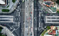 Hà Nội phân luồng lại 4 nút giao thông nhằm giảm ùn tắc