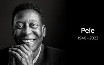"Vua bóng đá" Pele qua đời ở tuổi 82