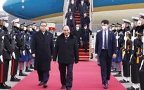 Chủ tịch nước Nguyễn Xuân Phúc bắt đầu thăm cấp Nhà nước Đại Hàn Dân Quốc