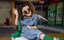 Vẻ xinh xắn đáng yêu của con gái Quỳnh Kool trong Đừng làm mẹ cáu