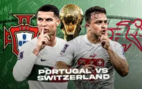 ĐT Bồ Đào Nha vs ĐT Thụy Sĩ: Thử thách khó cho Ronaldo | 02h00 ngày 6/12 trực tiếp trên VTV3 và VTV Cần Thơ