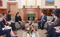 Chủ tịch Quốc hội Vương Đình Huệ hội kiến Toàn quyền New Zealand Dame Cindy Kiro