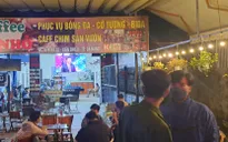 Phá "tụ điểm" cá độ bóng đá trong quán cà phê