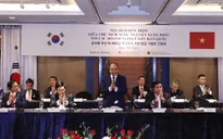 Chủ tịch nước Nguyễn Xuân Phúc tọa đàm với các tập đoàn, doanh nghiệp lớn của Hàn Quốc