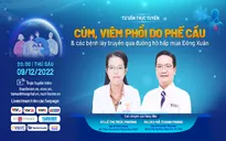 Tư vấn trực tuyến: “Cúm, viêm phổi do phế cầu và các bệnh lây truyền qua đường hô hấp Đông Xuân”
