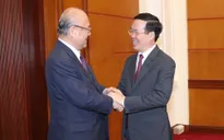 Thường trực Ban Bí thư Võ Văn Thưởng tiếp Cố vấn đặc biệt Liên minh Nghị sỹ hữu nghị Nhật - Việt