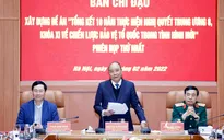 Chủ tịch nước: Bảo đảm chất lượng tổng kết 10 năm thực hiện Chiến lược bảo vệ Tổ quốc