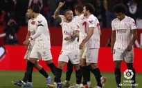 Sevilla giành 3 điểm trên sân nhà, rút ngắn khoảng cách với Real còn 3 điểm
