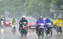 Mưa dông mở rộng trên toàn khu vực Bắc Bộ