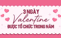 Bạn đã biết có tới 3 ngày Valentine trong năm?