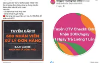 Mất hàng trăm triệu đồng vì làm cộng tác viên bán hàng online
