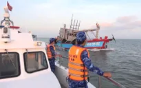 Cảnh sát biển bắt giữ tàu chở dầu DO không rõ nguồn gốc