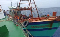 Bắt giữ tàu cá vận chuyển 100.000 lít dầu DO lậu trên biển