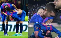 Ferran Torres khóc nức nở sau trận Barca hòa Napoli