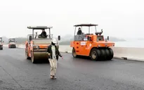 Thi công xuyên Tết ở cao tốc Vân Đồn - Tiên Yên