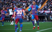 Valencia 1-4 Barcelona | Aubameyang lập hat-trick ấn tượng