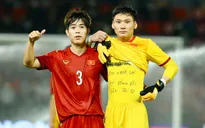 Thủ môn U23 Việt Nam ăn mừng bằng lời chúc các đồng đội