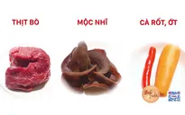 Thịt bò xào mộc nhĩ thơm ngon, bổ dưỡng