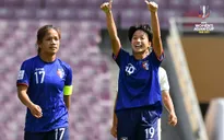 ĐT nữ Đài Bắc Trung Hoa thắng đậm ĐT nữ Thái Lan trong trận Play-off World Cup nữ 2023