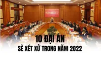 10 đại án sẽ xét xử trong năm 2022