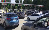 Đình trệ trên tuyến đường bộ nối Canada - Mỹ