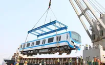 Thêm 2 đoàn tàu của tuyến Metro số 1 về đến TP Hồ Chí Minh