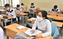 Trường học TP Hồ Chí Minh kết hợp dạy trực tiếp và online cho học sinh F0, F1