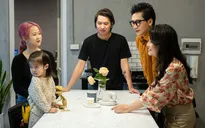 Cuộc chiến nuôi con: Vợ chồng "hot mom" Ly Sún cùng con vượt qua sự nhút nhát