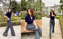 Hồng Diễm diện hàng hiệu dạo phố, chuẩn thần thái "chị đẹp"