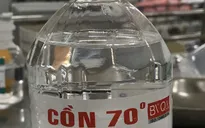 Nhầm lẫn cồn công nghiệp methanol là cồn sát khuẩn, nhiều trường hợp ngộ độc nặng