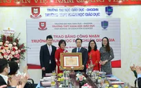 Hà Nội có thêm một trường THPT đạt chuẩn quốc gia
