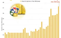[INFOGRAPHIC] Giá vàng liên tiếp phá kỷ lục như thế nào?