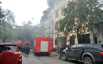 Hà Nội: Cháy lớn trên phố Phùng Hưng